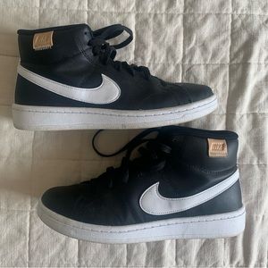 Nike Black Court Royale 2 High Top Sneaker - Women’s Size 9